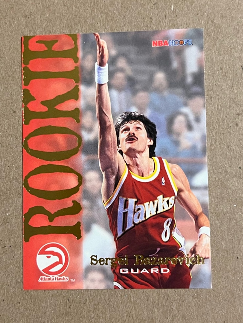 1994-95  Skybox Sergei Bazarevich #301 Atlanta Hawks Basketball Trading Card